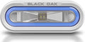 Black Oak Low Pro™ Waterproof Marine Spreader Lights – LED Deck or Dock Light Bar, 2000 Lumens, 120° Beam, IP69K, Bracket Mount (White Housing, Blue Halo)
