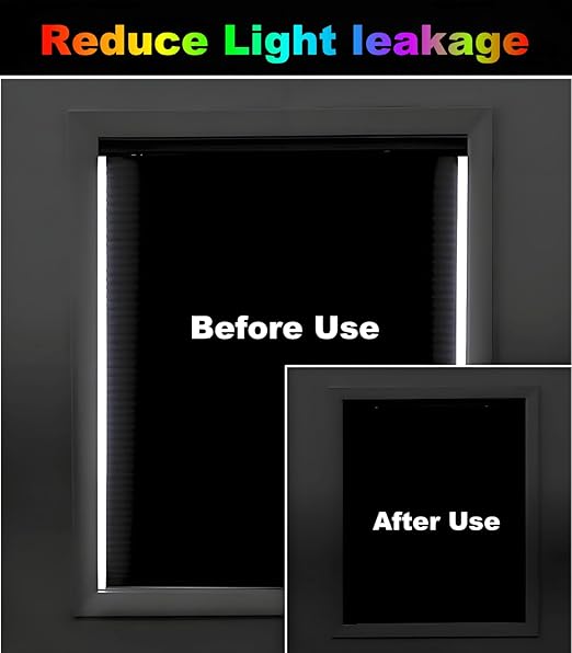 Blackout Tape 2inch x 66 Feet Light Blocking Sticker 100% Full Black Out Masking Tape for Electronics, Cover LED Indicator, Shielding Glare, Window Shading, Lamp Strips Shade, Backlight Sheet Dimming