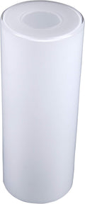 GoLucky Glass Cylinder Shade Accessory - Glass Lamp Fixture Shade Replacement - 3.5"D x 6"H