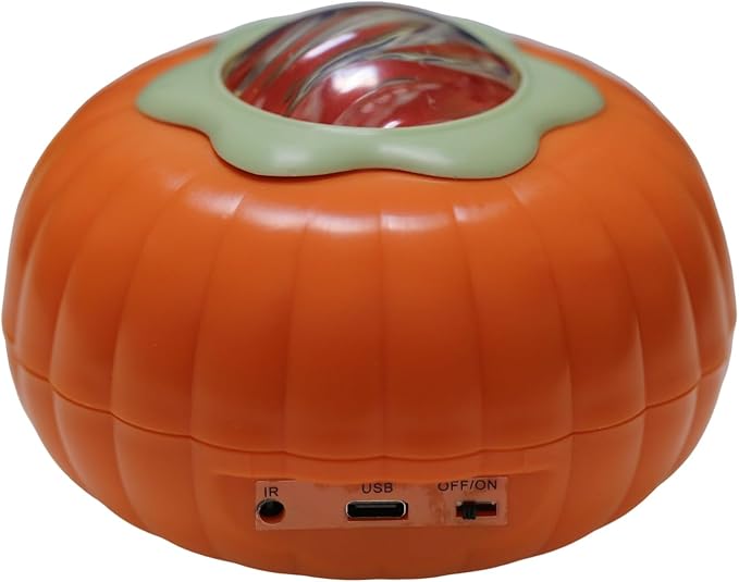 A Pumpkin-Shaped Aurora Projector, Ambient Light, Warm Holiday Lights, a Small Night Light That can emit Stunning Auroras.