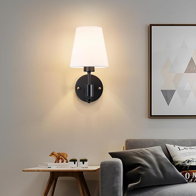 Peel and Stick Wall Sconces Battery Operated: Wireless Adhesive Wall Lights Easy Install Renter Friendly, 10000mAh Rechargeable Wall Lamp for Bedroom Living Room Wall Decor