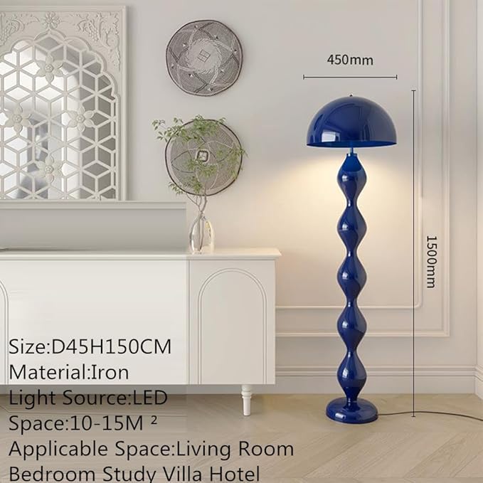Post-Modern Nordic Creative LED Floor Lamp - Special Decorative Light for Villa Living Room & Hotel Study Room (Style 81)
