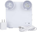 Ideal Security Rechargeable LED Power Failure Light, Adjustable Heads, up to 48 Hours, 80-140 Lumens, Emergency Light for Home, Prepared for Power Outages, White