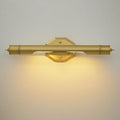 Antique Brass Picture Light Hardwired - 19 In Gold Art Deco Vintage Lights Over Mirror Portrait Pictures Frame - Wall Sconces Lighting Fixtures for Museum Bathroom Vanity Gallery Artwork Library Above
