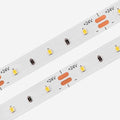 Wired4Signs Decor Indoor LED Strip Light 24V Dimmable Flexible High CRI 90+ Accent Cove Crown Molding Under Cabinet Baseboard Ambient White 5M (Warm White 3000K, 60 LEDs/m (1.32W/m))