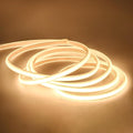 LED Strip Lights Waterproof IP67 32.8ft Cuttable COB LED Rope Lights 10m AC 110V Light Stip 320LEDs 3000K Super Bright Warm White Lighting for Bedroom Ceiling Kitchen Cabinet Closet Mirror