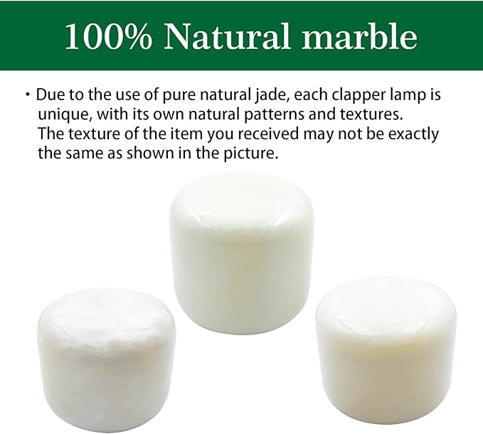 Marble Lamp Table Lamp Touch Bedside Table Lamp for Bedroom,Type-C Rechargeable Small Desk Bedside Small Lamps,Eye Caring Dimmable LED Touch Lamp (Peach Jade)