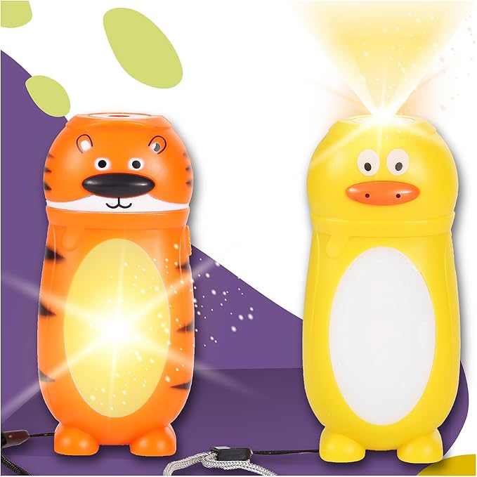Kids Flashlights and Kids Lanterns, 2-in-1 LED Kids Camping Lantern Night Light, Better Than Headlamps, Kids Camping Gear Must Haves