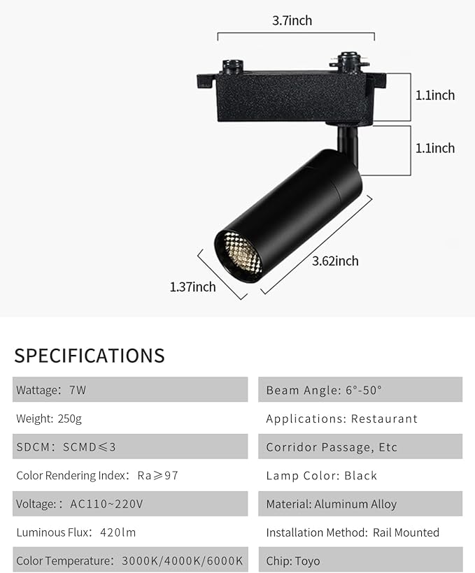LED Spotlights led Track Lights