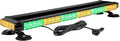 WOWTOU Roof Top Safety Flashing 56 LED Amber Green Emergency Light Bar for Vehicles Trucks POV, Strong Magnetic Double Side Strobe Beacon Lights