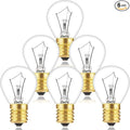 40 Watt Lava Lamp Replacement Bulbs - E17 Intermediate Base, 6-Pack, Compatible with 14.5-Inch/20-Ounce Lava Lamps, S11 Shape, Soft Warm White Glow, 120 Volt