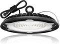 HYPERLITE High Bay Lights Commercial: 150W 6000K Hi Bay LED Shop Light for Workshop - Waterproof UFO Lights for Damp Places and Harsh Environments