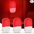 670nm Red Light Night Light for Sleep Therapy, 3 Pack Auto On/Off Dimmable Night Light with Dusk to Dawn Sensor, LED Night Lights Plug into Wall Promote Melatonin Natural Sleep for Baby Kid Adult Room
