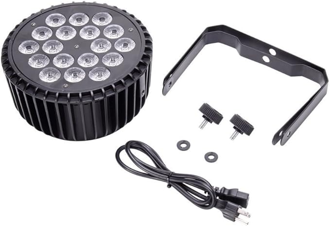 Par Lights LED Stage Lights, U`King 12Wx18 RGBW Uplight Stage Lighting Effect by DMX and Sound Activated Control Wash Light for Wedding Parties Church Club DJ Live Show