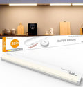 LED Under Cabinet Lighting Plug-in Or Hardwired 32 Inch 21W Super Bright,Dimmable with Dimmer,120V 5CCT 2700/3000/3500/4000/5000K, Linkable Cabinet Light,Under Counter Lights for Kitchen