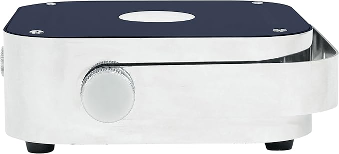 Rockville Mini RF1 V2 Silver Recharegable Wash Light, RGBWA+UV, 12 Watts, 4-Channel RF with Incldued Remote, 15 Hours Battery Life, Perfect for Parties, DJs, Events