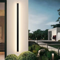 Aipsun Outdoor Wall Lighting 1 Pack, Black LED Exterior Sconces 3000K,31.5inch Modern Outdoor Wall Light Fixtures for House Courtyard Balcony Porch