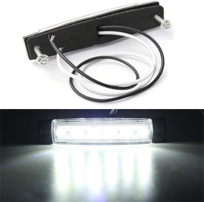Marine Lights - 6Pcs Waterproof LED Interior Lights for Yacht, Fishing Boat, Kayak & More, 12v