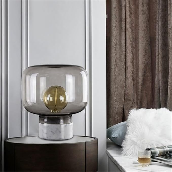 Creative Modern Table Lamp Nordic Style LED Table Lighting for Living Room Bedroom Study Villa Hotel Home Decorative Furnishing Stylish Design (Style 36)