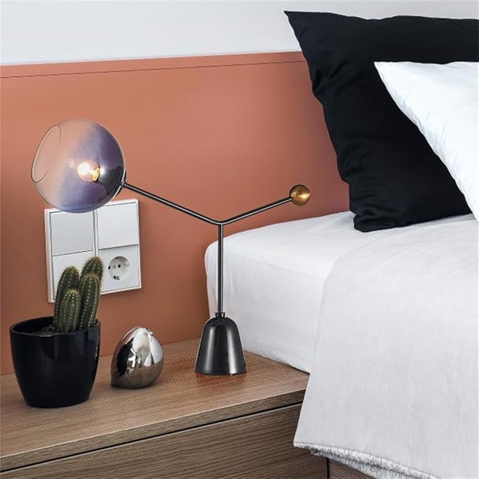 Creative Modern Table Lamp Nordic Style LED Table Lighting for Living Room Bedroom Study Villa Hotel Home Decorative Furnishing Stylish Design (Style 20)