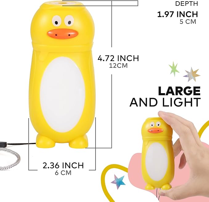 Kids Flashlights and Kids Lanterns, 2-in-1 LED Kids Camping Lantern Night Light, Better Than Headlamps, Kids Camping Gear Must Haves