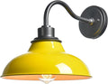 HYDELITE Wall Sconce Yellow Wall Light Fixture Modern Sconces Wall Lighting for Bedroom Bathroom Living Room Kitchen Hallway Indoor Gooseneck