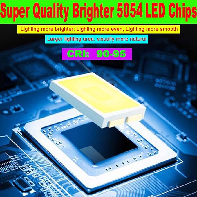 LED Light Strip, 16.4ft 600 Units SMD 5054 LEDs(5050 Upgraded), 16000LM Flexible 12V DC Waterproof IP65 Light Strips, LED Ribbon, DIY Christmas Home Kitchen Indoor Party Decoration (Pink)