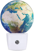 Plug-in Earth Night Light Earth Globe Night Lights Plug into Wall with Auto on/Off Sensor, 0.5W LED Nightlight for Bedroom Bathroom Kitchen Hallway