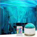 Northern Light Projector, Battery Operated Aurora Night Light with Timer Function, 13 Colors Galaxy Lamp Ripple Ceiling Projector Mood Ambient Lighting for Bedroom Adults Kids Room Girl Gift
