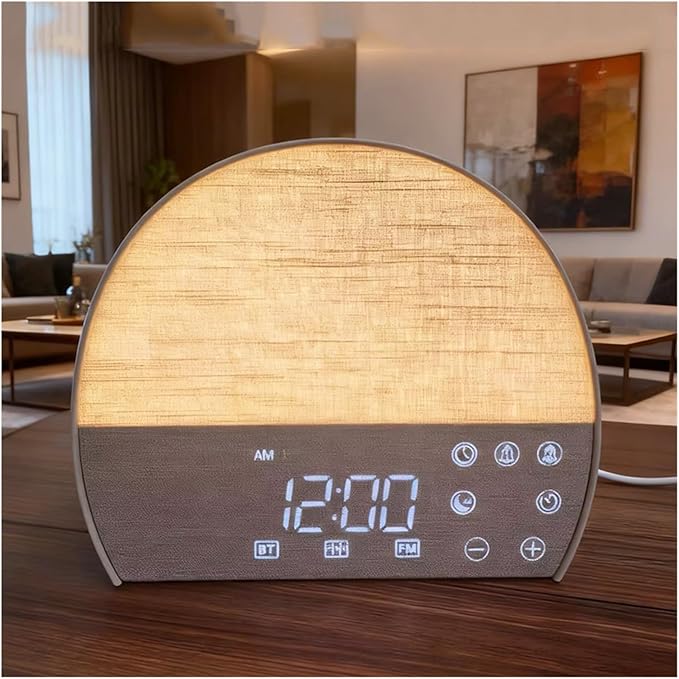 Restore 3 Sunrise Alarm Clock, Sound Machine with White Noise, Smart Light, Bedside Sleep Aid with Gentle Wake Up and Night Light for Adults