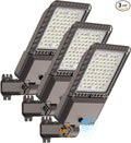 AIKVSXER 45000LM LED Parking Lot Light 180W Commercial Street Area Lighting Dusk to Dawn Photocell Outdoor Lights IP65 Waterproof 12 Years Lifespan for Parking Yard Warehouse 3 Pack