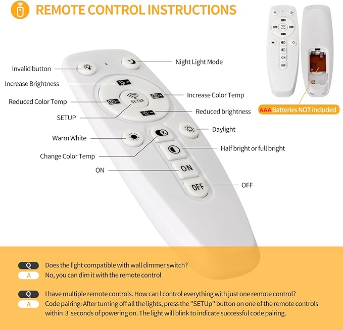 Remote Control Ceiling Spotlight Flush Mount Adjustable Directional LED Spot Lights Indoor Dimmable Accent Fixture for Art Picture Living Room - Bright CRI90+ 24° Flicker Free 10W 800lm White