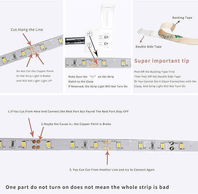 Sensky 8.2FT/2.5M Under Cabinet Lighting Kit Flexible LED Strip Lights with Cabinet Sensor Switch,Power Adapter for Gun Safe Cabinet Pantry Wardrobe Lighting (6000K, 2.5M)