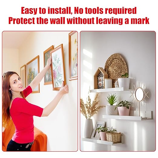 Double Sided Tape Heavy Duty, Waterproof Mounting Foam Tape, 36.5ft Length, 0.4in Width, High Temperature Resistant Adhesive Tape for Car, LED Strip Light, Office Decor, Made of 3M VHB Tape.
