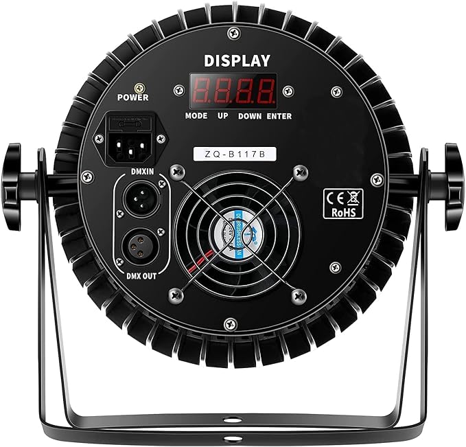Par Lights LED Stage Lights, U`King 12Wx18 RGBW Uplight Stage Lighting Effect by DMX and Sound Activated Control Wash Light for Wedding Parties Church Club DJ Live Show