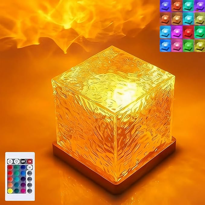 Magical Northern Lights For Your Room - Aurora Borealis Night Light Projector, Keyora Aurora Dreamscape Projector, Sleep Under Northern Lights Galaxy Ocean Wave Night Lighting (#B Remote Plug-in)