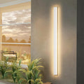 Aipsun Porch Wall Lights 59inch Long Strip Modern LED Outdoor Wall Light Fixture, 1 Pack White Wall Mount Lighting Sconce Exterior Lights Wall Sconce Long Linear Outside Lighting 3000K