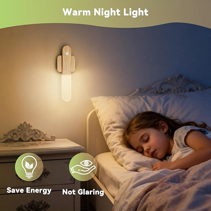 iThird Motion Sensor Light Indoor - Wireless Wall Light, lumi Light, Magnet Rechargeable LED Lights, Portable Night Lights, Gifts for Christmas