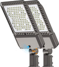 AIKVSXER LED Parking Lot Lights 480W Dusk to Dawn Photocell Street Lights 120000LM Commercial Street Area Lighting 6000K IP65 for Parking Highways Yard Barn Farm 2 Pack