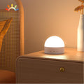 Kintion Portable Night Light, Dimmable 8 Color Lighting, 1800mAh Battery Rechargeable, Small LED Lamp for Nursery, Baby, Kids and Adults(1pcs)