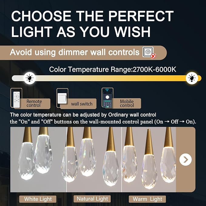26-Lights Large Chandelier for High Ceiling Gold Crystal Pendant Light Fixture Extra Large Chandelier for Staircase Foyer Villa Living Room