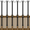 6 Pack String Light Poles,5Ft Metal Poles for Outdoor String Lights,Outdoor Light Poles with Post,Poles/Stand for Outside,Patio,Deck,Backyard,Garden Wedding,Party