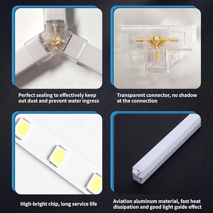 Hexagonal Garage Light, LED Honeycomb Garage Light, Easy Install, Super Bright Workshop, Car Detailing Shop, Basement, Gym, Wash Room Ceiling Lighting