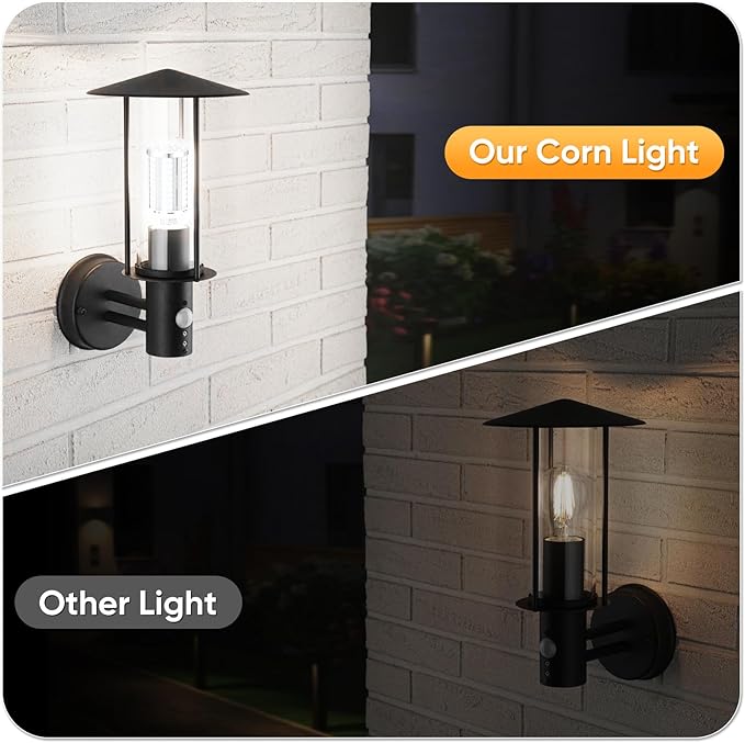 2 Pack 36W Corn LED Light Bulb Fanless,(320 Watt Equivalent) E26/E39 Medium/Large Mogul Base LED Cob Lamp 5000K Daylight 5,400LM for Outdoor Indoor Garage Warehouse Factory Workshop Street Backyard