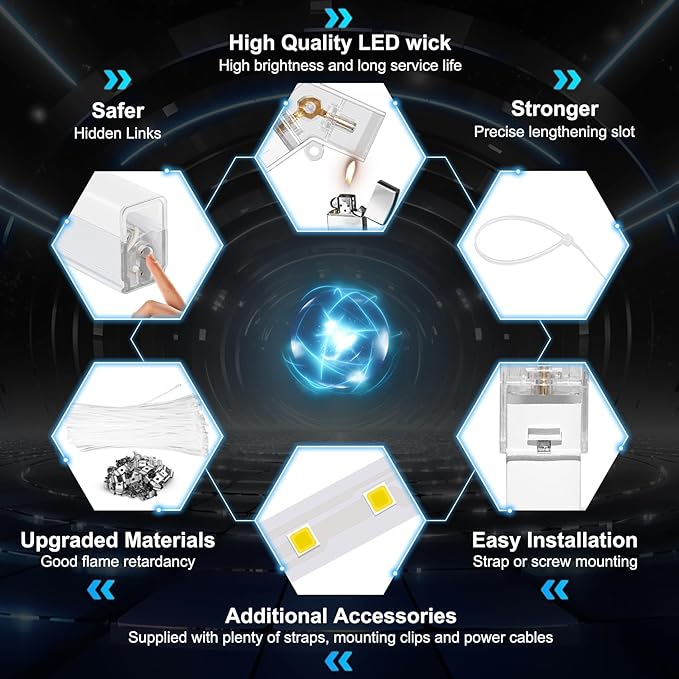 Hexagon Garage Lights 3 Level Dimmable, High Brightness 168W 5600 to 18480 Lumens 6500K Honeycomb Led Light 5 Grid for Garage, Auto Beauty Shop, Car Detailing Shop, Workshop