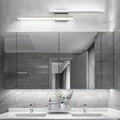 36in Vanity Lights,36W 2500LM Modern Brushed Nickel Vanity Light Bathroom Lighting Fixture Over Mirror, Dimmable LED Bathroom Light Fixture 5000K Cool White Vanity Light Bar -2 Light