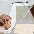 Piano Light with 3 Color Modes, Desk Piano Lamp and Wide Illumination Music Stand Light