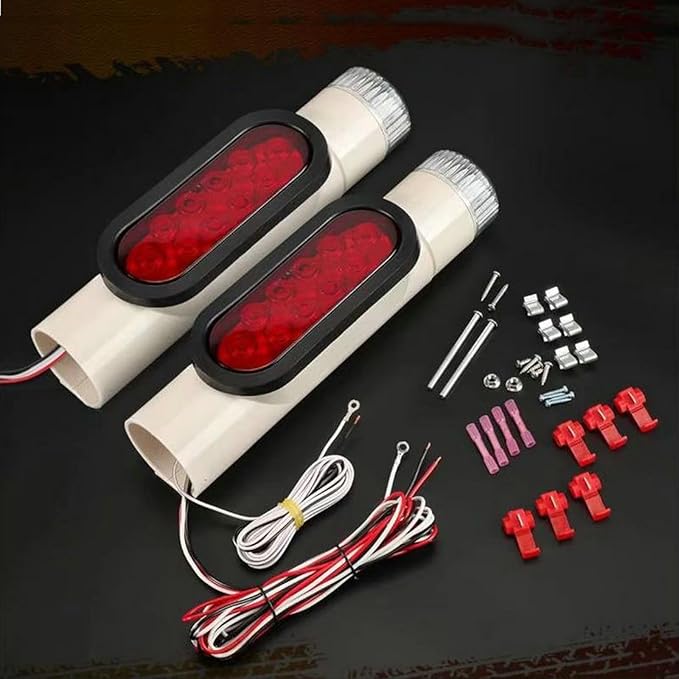 High Visibility LED Marine Trailer Guide Poles Light with Waterproof Designs Simple Installs for Boat Signaling