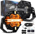 maXpeedingrods LED Off Road Lights 5", 212W 25440LM Round Fog Light with 7 RGB Colors, Side Shooter Lights 270°Wide Range, LED Light Bar for SUV, Pickup, ATV, UTV, Truck, Motorcycle