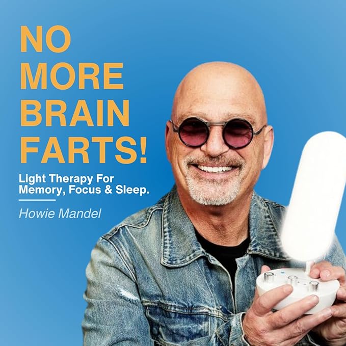 BEACON40® Surround Light Therapy Gamma Lamp | 40Hz Gamma Waves for Memory, Sleep & Focus Clarity | Memory Aid, Cognitive Wellness & Biohacking Device (2 Adjustable Lamps)